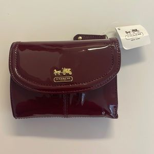 Coach Patent Leather Medium Wallet